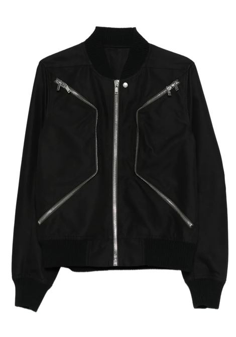heizer flicght jacket man black RICK OWENS | RU01F2790 CDU09